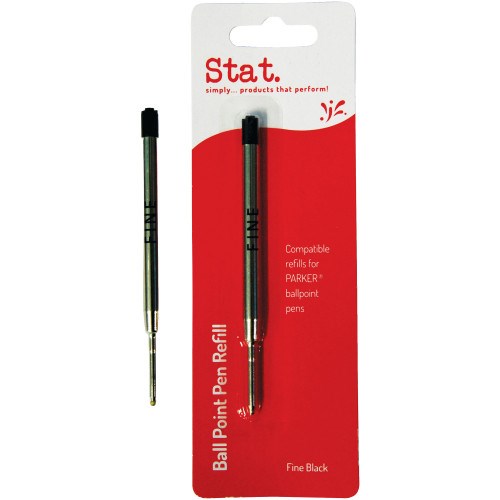 Stat Pen Refill BP (Parker) Fine Black_2